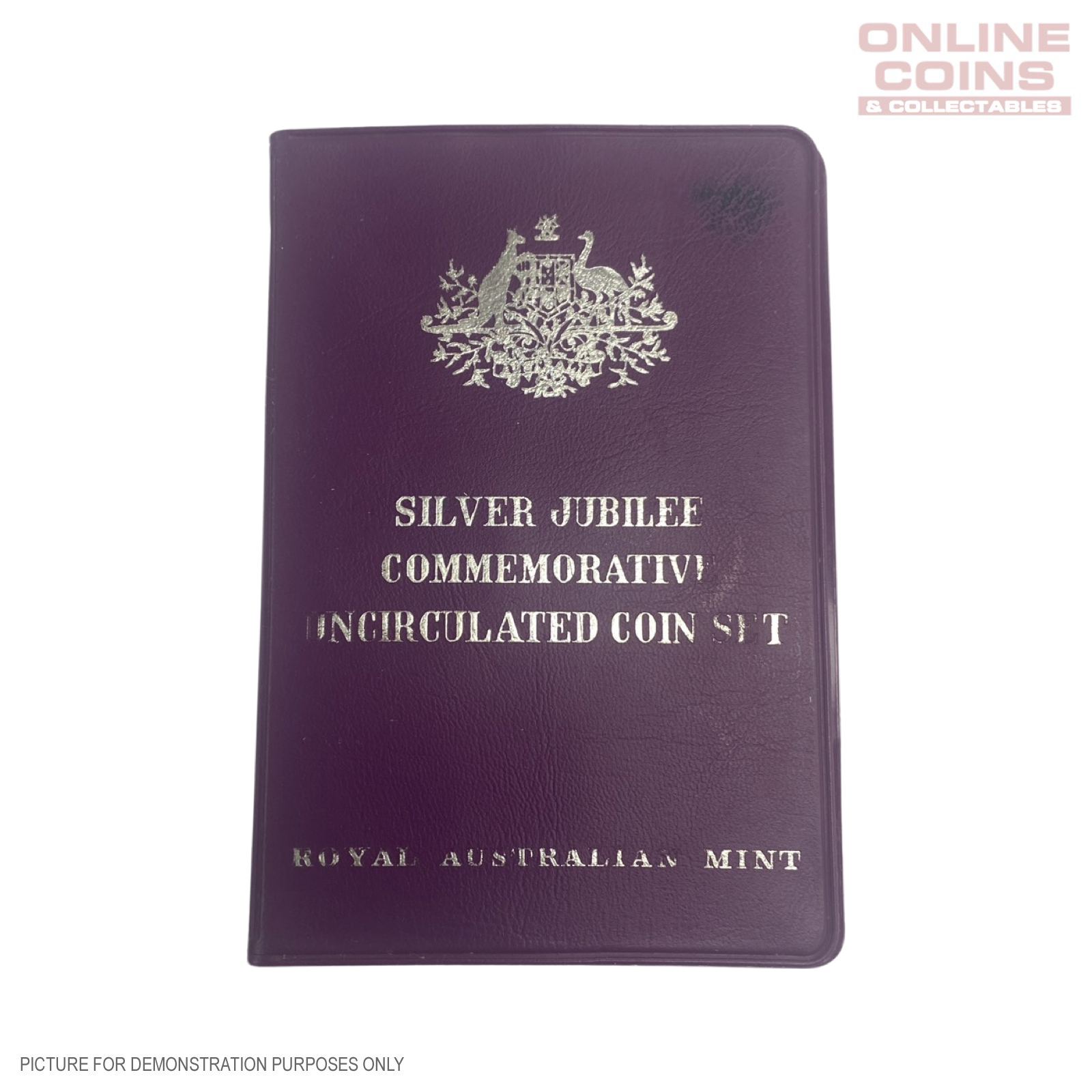 1977 Six Coin Uncirculated Year Set - Silver Jubilee